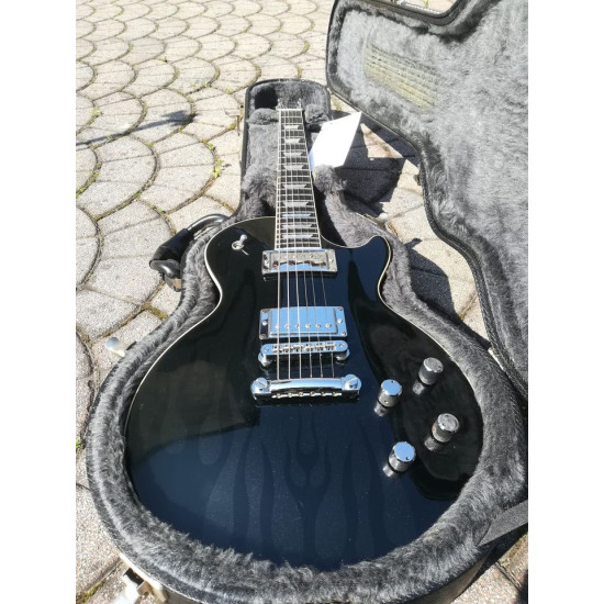 Gibson Les Paul GT 2006 Phantom Black Ghosted Flame Gibson Les Paul GT 2006 Phantom Black Ghosted Flame