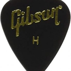 GIBSON Plettro in celluloide - Heavy - Nero GIBSON Plettro in celluloide - Heavy - Nero