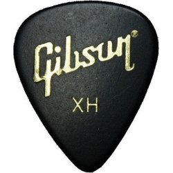 Gibson Plettro in Celluloide - Extra Heavy - Nero Gibson Plettro in Celluloide - Extra Heavy - Nero