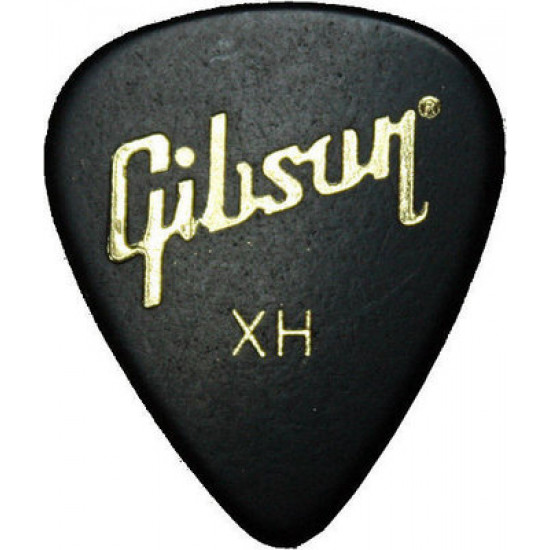 Gibson Plettro in Celluloide - Extra Heavy - Nero
