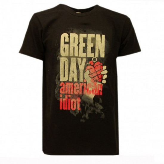 T-Shirt Green Day American Idiot - Taglia L