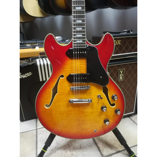 SIRE Larry Carlton H7V Cherry Sunburst w/Bag 2nd SIRE Larry Carlton H7V Cherry Sunburst w/Bag 2nd