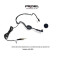 Proel HCM38SE Microphone Head Mini Jack