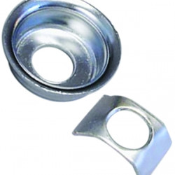 Parts Planet HJ-009 CR - Piastra ricevi Jack per chitarra tipo Tele Vintage - Cromata Parts Planet HJ-009 CR - Piastra ricevi Jack per chitarra tipo Tele Vintage - Cromata