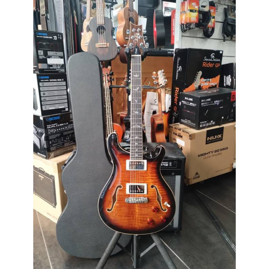 PRS Se Hollowbody II Piezo Black Gold Burst 2nd - SOLD!!