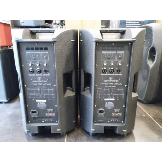 SOUNDSATION HYPER-PRO12 PLUS 2nd - Coppia casse attive 1400W