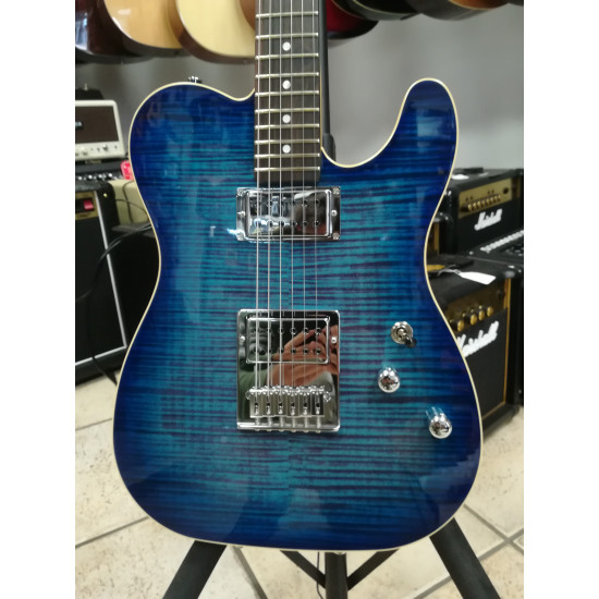 Schecter CUSTOM SHOP PT CUSTOM-HH-ASH-E-BLUE CRIMSON