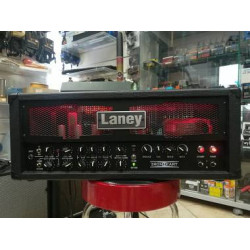 Laney IRT 120H Ironheart 2nd con Footswitch - Testata valvolare per chitarra Laney IRT 120H Ironheart 2nd con Footswitch - Testata valvolare per chitarra