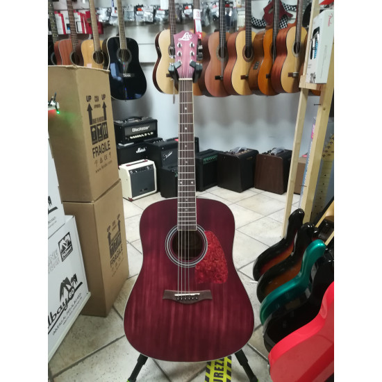 LAX IW-240 MBR - Chitarra acustica - Satin Red