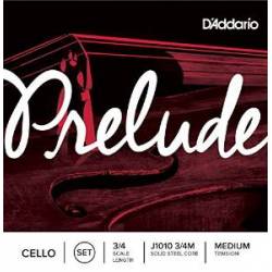 D'Addario Prelude J1010 Cello Strings Set 3/4 Medium D'Addario Prelude J1010 Cello Strings Set 3/4 Medium