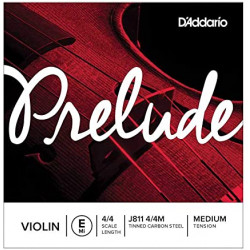 D'ADDARIO PRELUDE J811 VIOLIN STRING 4/4 E D'ADDARIO PRELUDE J811 VIOLIN STRING 4/4 E