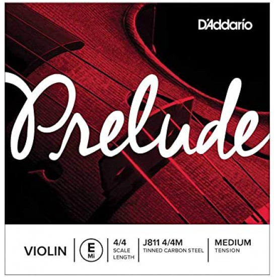 D'ADDARIO PRELUDE J811 VIOLIN STRING 4/4 E