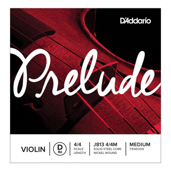 D'ADDARIO PRELUDE J813 VIOLIN STRING 4/4 D