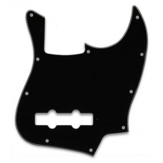 Parts Planet JB BWB Battipenna per basso tipo Jazz Bass Nero 3 strati N/B/N