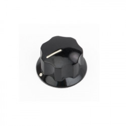 SOUNDSATION PARTS KB-140L Manopola Large per Jazz Bass (Nero) SOUNDSATION PARTS KB-140L Manopola Large per Jazz Bass (Nero)