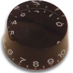 Parts Planet KLC BK - Manopola in plastica per chitarra tipo Les Paul - Nera