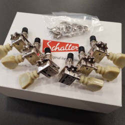 Schaller Keystone DR Toplocking 3L/3R Nickel 2nd Schaller Keystone DR Toplocking 3L/3R Nickel 2nd