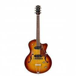 Godin 5th Avenue Kingpin II P90 Cogna Burst w/Tric Case Godin 5th Avenue Kingpin II P90 Cogna Burst w/Tric Case