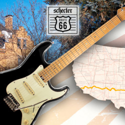 Schecter TRADITIONAL ROUTE 66 LEXINGTON S/S/S-M.BLK Schecter TRADITIONAL ROUTE 66 LEXINGTON S/S/S-M.BLK