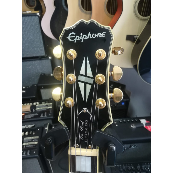 Epiphone Les Paul Custom PRO Ebony 2015 - SOLD! Epiphone Les Paul Custom PRO Ebony 2015 - SOLD!