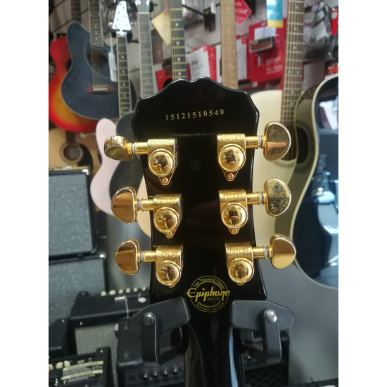 Epiphone Les Paul Custom PRO Ebony 2015 - SOLD! Epiphone Les Paul Custom PRO Ebony 2015 - SOLD!