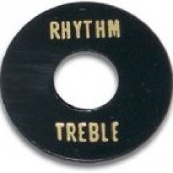 Parts Planet Piastra selettore tipo Gibson - Nero scritta Oro Parts Planet Piastra selettore tipo Gibson - Nero scritta Oro