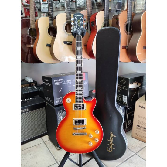 Epiphone Les Paul 1960 Tribute Plus Cherry Sunburst w/Case 2nd Epiphone Les Paul 1960 Tribute Plus Cherry Sunburst w/Case 2nd
