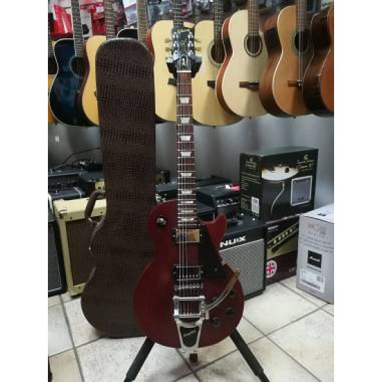 Gibson Les Paul Studio Worn Brown 2009 with Bigsby and case - SOLD!