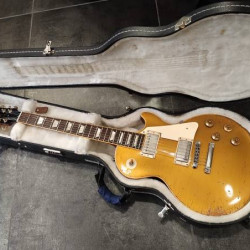 Gibson Les Paul Standard 2007 Gold Top Relic (riverniciata)