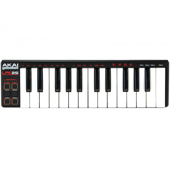 AKAI LPK25 KEYBOARD CONTROLLER USB