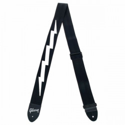 GIBSON The Lightning Bolt Seatbelt - Tracolla per chitarra GIBSON The Lightning Bolt Seatbelt - Tracolla per chitarra
