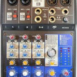 MP Audio MC04X Mixer W/DSP