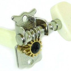 Parts Planet MHCS101NI Meccaniche 3+3 perno in plastica - Nickel