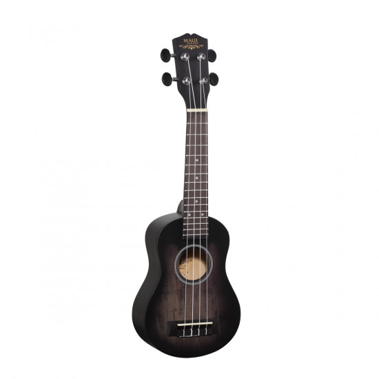 SOUNDSATION MHW-BK UKULELE SOPRANO MAUI HAND WIPED CON  BORSA