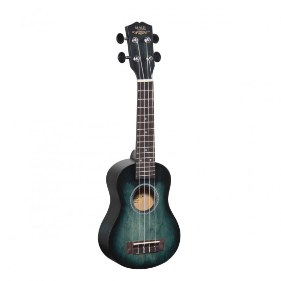 SOUNDSATION MHW-GR UKULELE SOPRANO MAUI HAND WIPED CON  BORSA