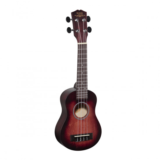 SOUNDSATION MHW-RD UKULELE SOPRANO MAUI HAND WIPED CON  BORSA