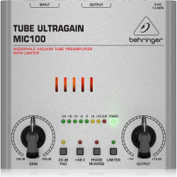 BEHRINGER MIC100 Tube Ultragain BEHRINGER MIC100 Tube Ultragain