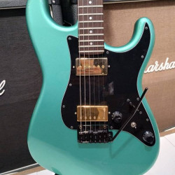 Fender MIJ Boxer Series Stratocaster HH Sherwood Green Metallic 2nd