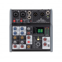 SOUNDSATION MIOMIX 202UFX MIXER CON EFFETTO & USB I/ SOUNDSATION MIOMIX 202UFX MIXER CON EFFETTO & USB I/