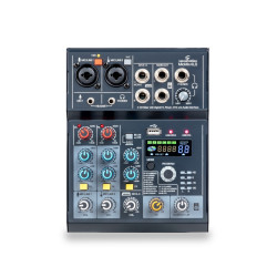 SOUNDSATION MIOMIX 4 LS MIXER 4-CH CON FX-USB-BT-OTG-PC