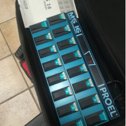 Proel MS 16 2nd Midi Sender con Borsa originale