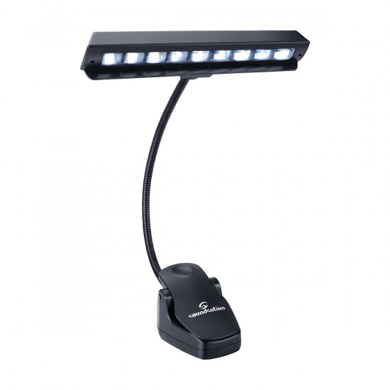 Soundsation MSL-9 Lampada a led a clip per leggio