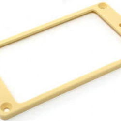 Parts Planet MT10 F CR - Mascherina Flat in plastica per pick up Humbucker - Crema - Manico