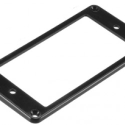 Parts Planet MT20 F BK - Mascherina Slanted in plastica per pick up Humbucker - Nera - Manico