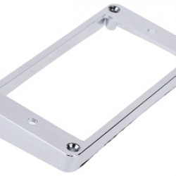 Parts Planet MT20 PR CR - Mascherina Slanted in plastica per pick up Humbucker - Cromata - Ponte Parts Planet MT20 PR CR - Mascherina Slanted in plastica per pick up Humbucker - Cromata - Ponte