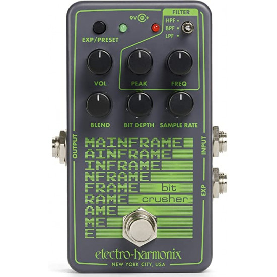 Electro Harmonix MAINFRAME Bit Crusher Electro Harmonix MAINFRAME Bit Crusher