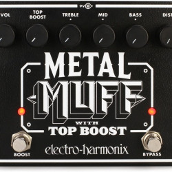 Electro Harmonix METAL MUFF W/TOP BOOST Electro Harmonix METAL MUFF W/TOP BOOST