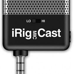 IK Multimedia IRig Mic Cast 2 Voice Recording Microphone