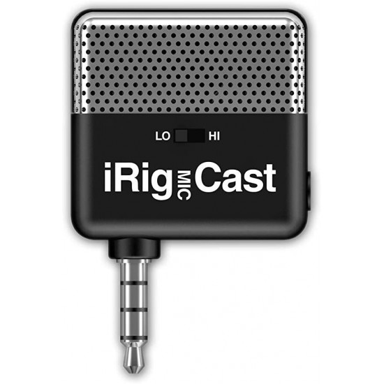 IK Multimedia IRig Mic Cast 2 Voice Recording Microphone