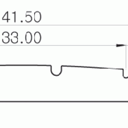 Parts Planet NB413 WH Capotasto per basso 4 corde tipo Fender - Bianco